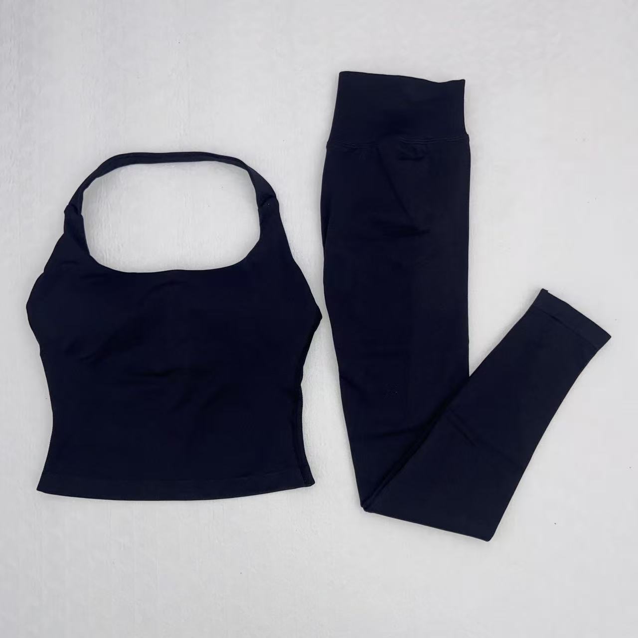 Impact Halter Top & Legging 2 Pieces Set