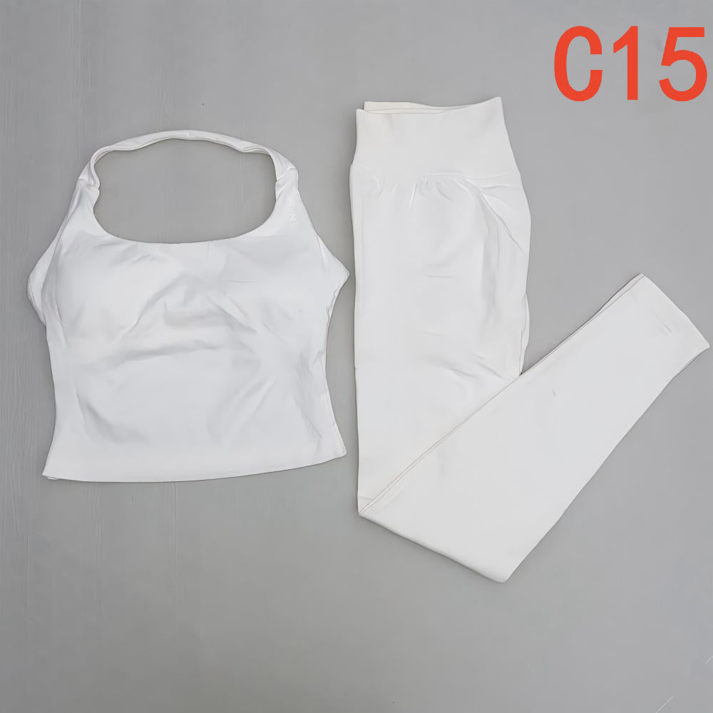 Impact Halter Top & Legging 2 Pieces Set