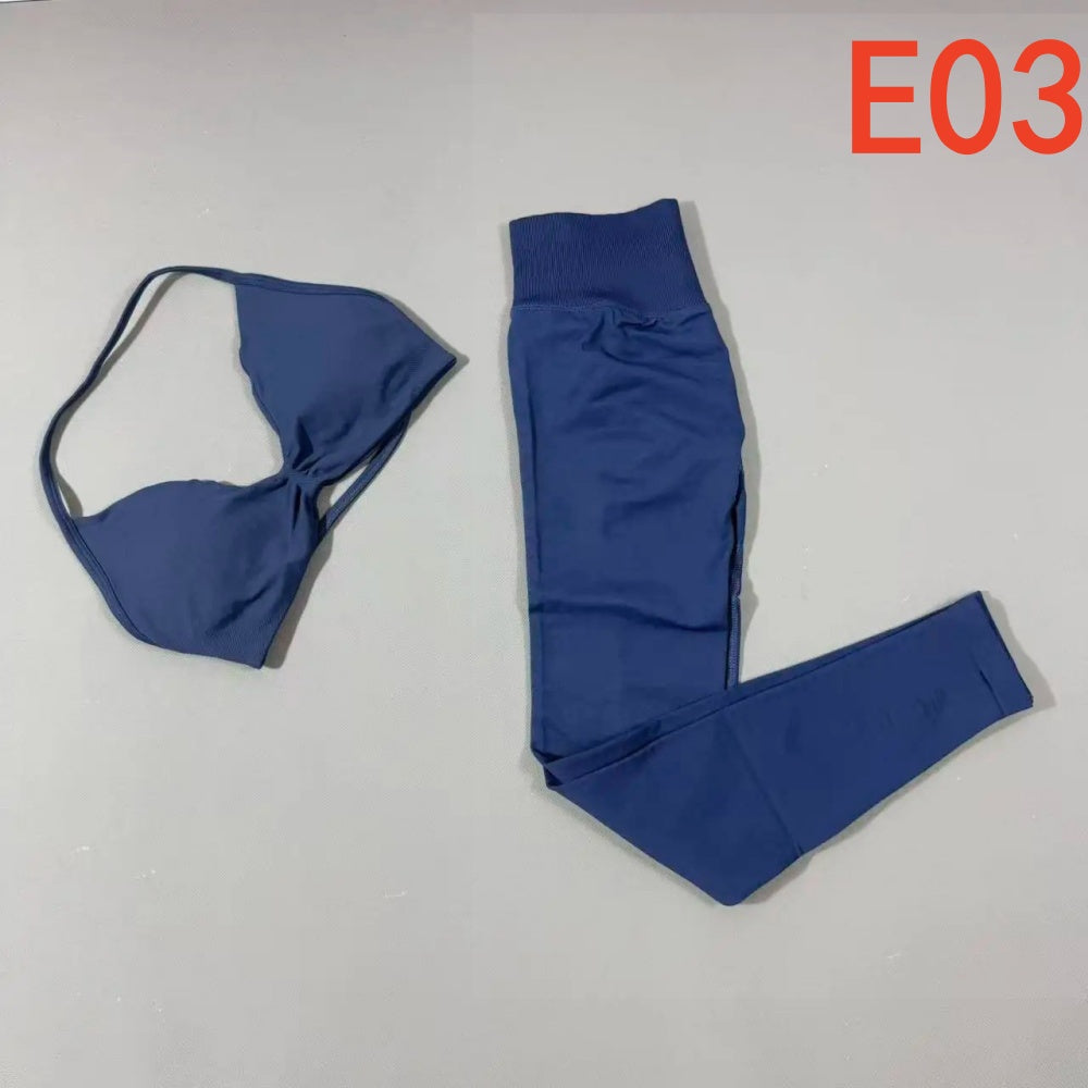 Impact Strappy Bra & Legging 2 Pieces Set