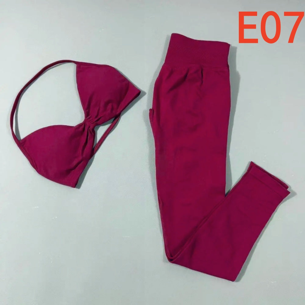 Impact Strappy Bra & Legging 2 Pieces Set
