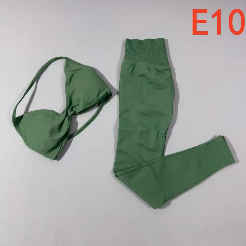 Impact Strappy Bra & Legging 2 Pieces Set