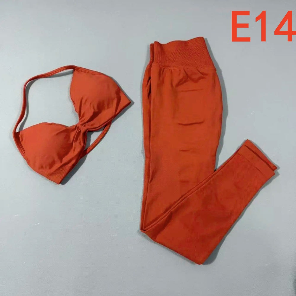 Impact Strappy Bra & Legging 2 Pieces Set