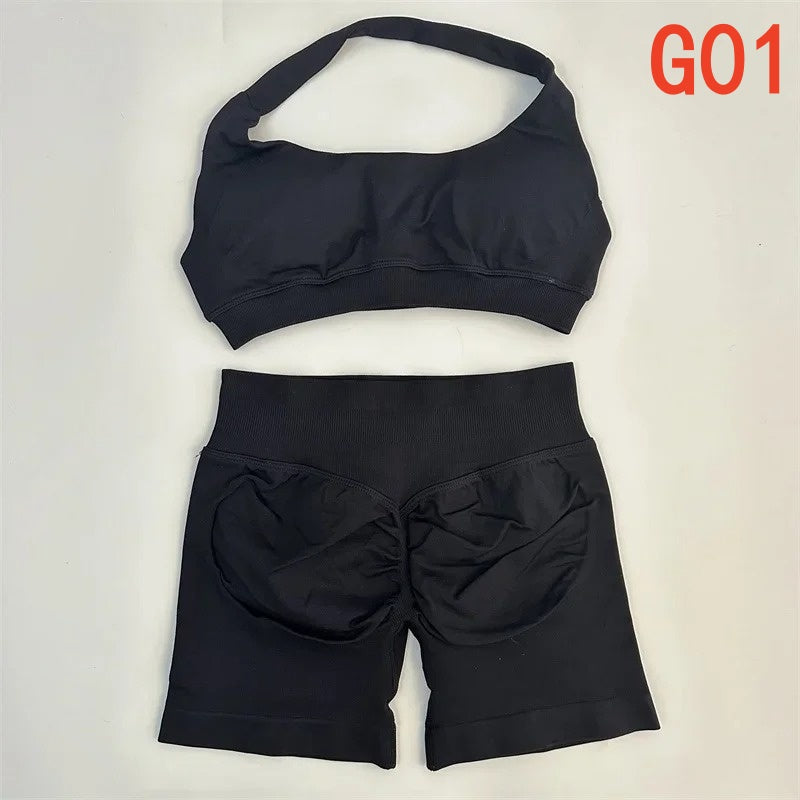 Impact Sports Bra & Shorts 2 Pieces Set