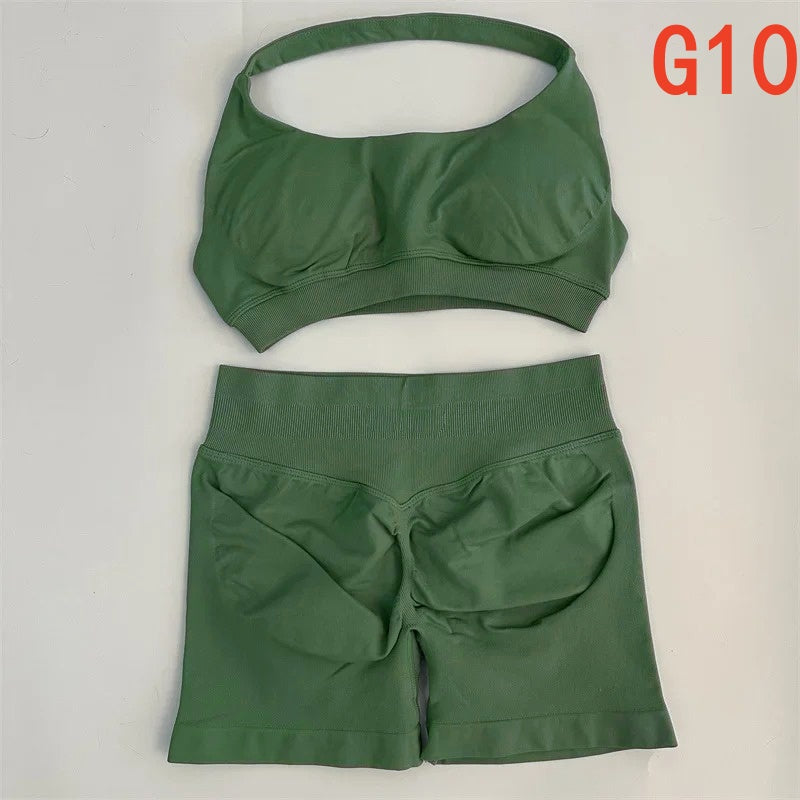 Impact Sports Bra & Shorts 2 Pieces Set