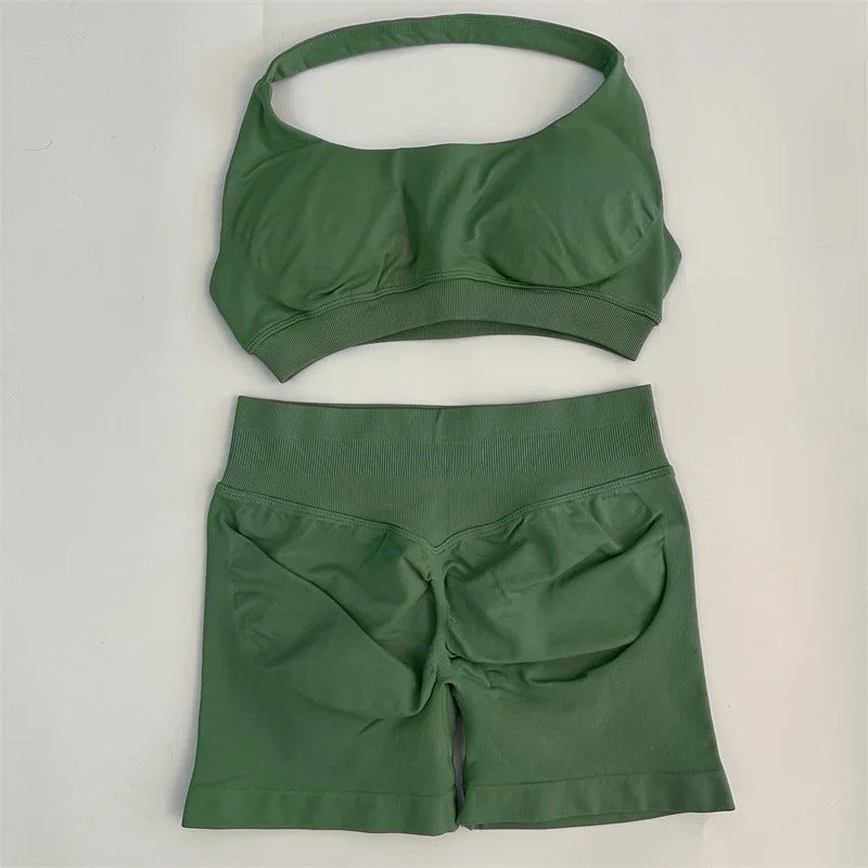Impact Sports Bra & Shorts 2 Pieces Set