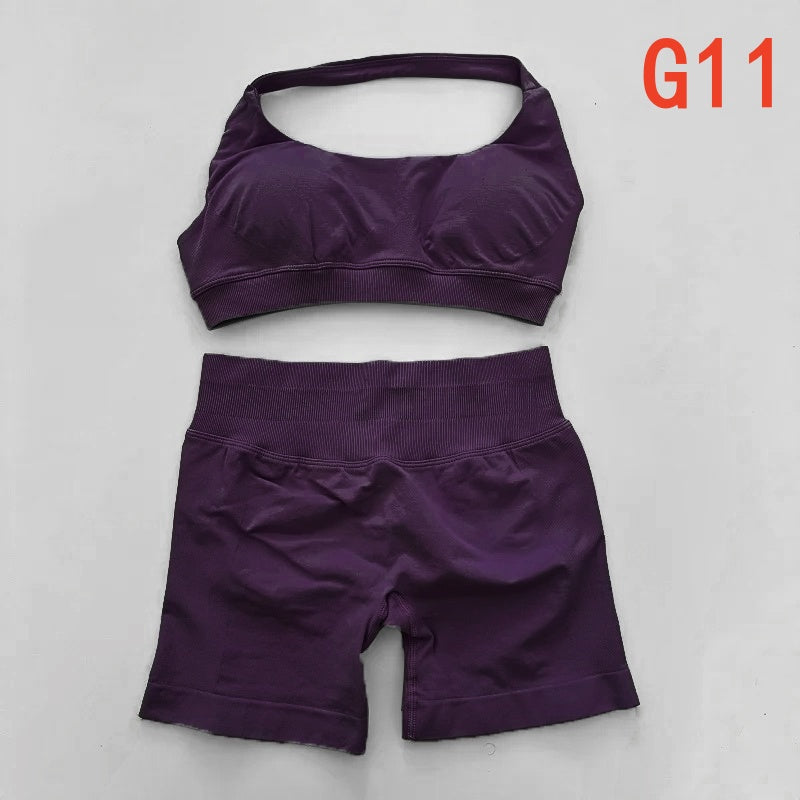 Impact Sports Bra & Shorts 2 Pieces Set