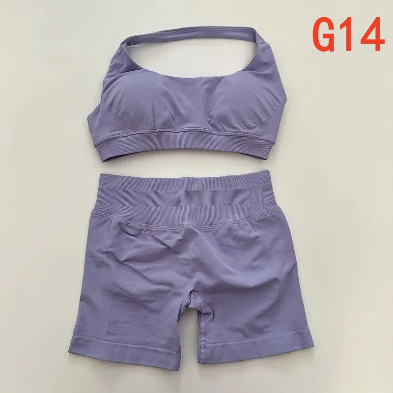 Impact Sports Bra & Shorts 2 Pieces Set
