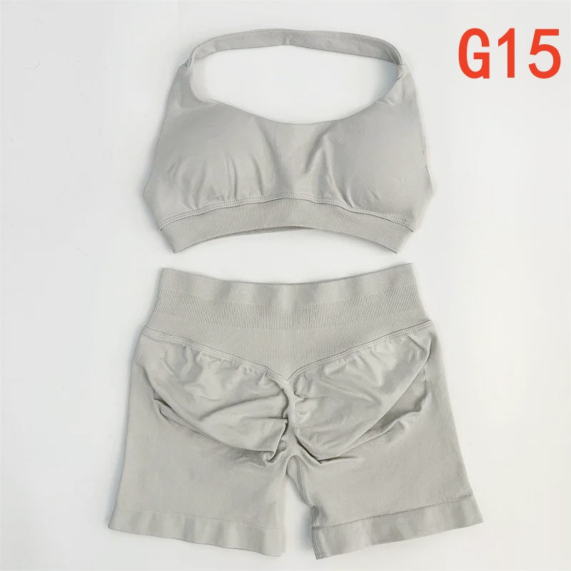 Impact Sports Bra & Shorts 2 Pieces Set