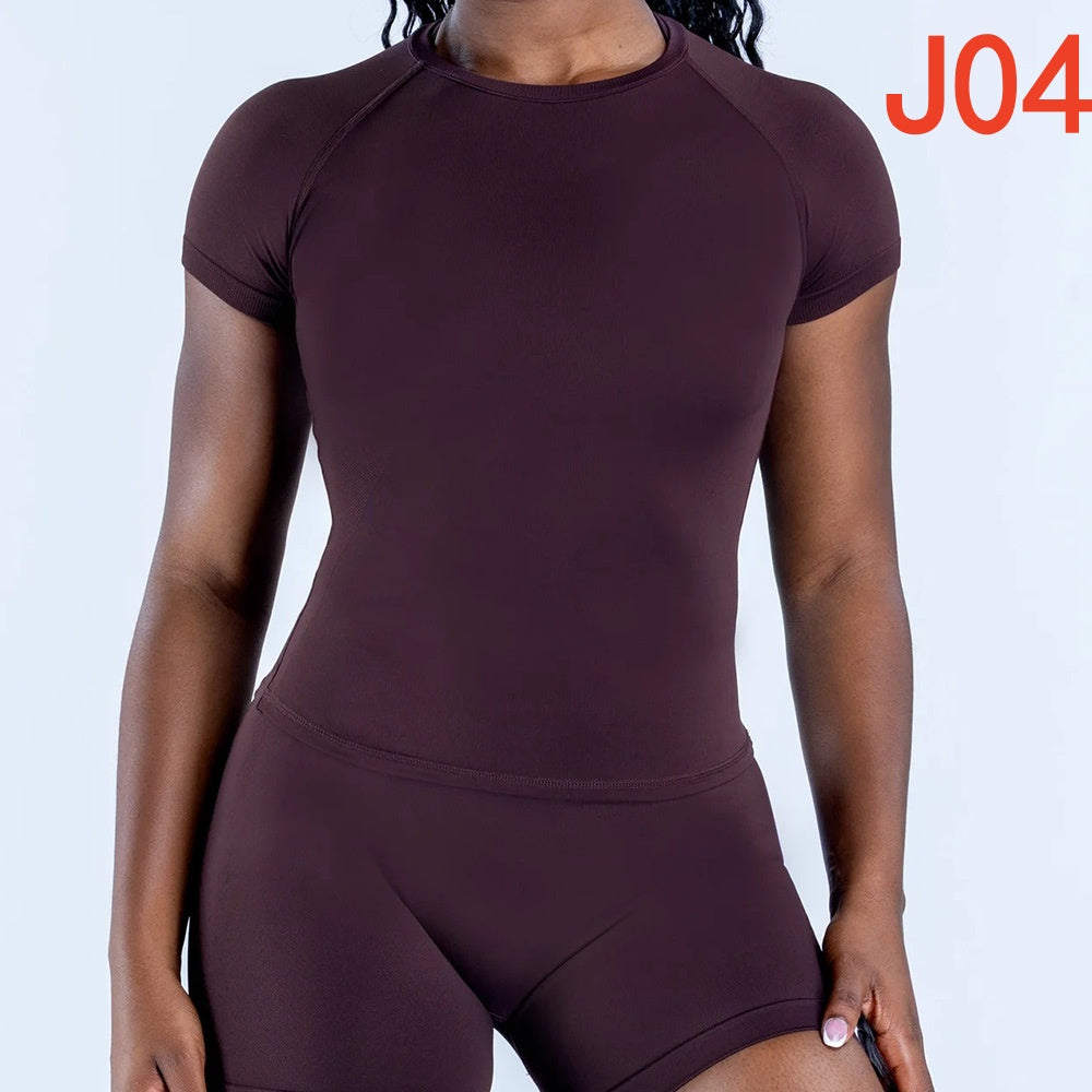Impact Short Sleeve Top & Shorts 2 Pieces Set