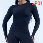 Defy Long Sleeve Top & Shorts 2 Pieces Set
