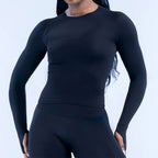 Defy Long Sleeve Top & Shorts 2 Pieces Set