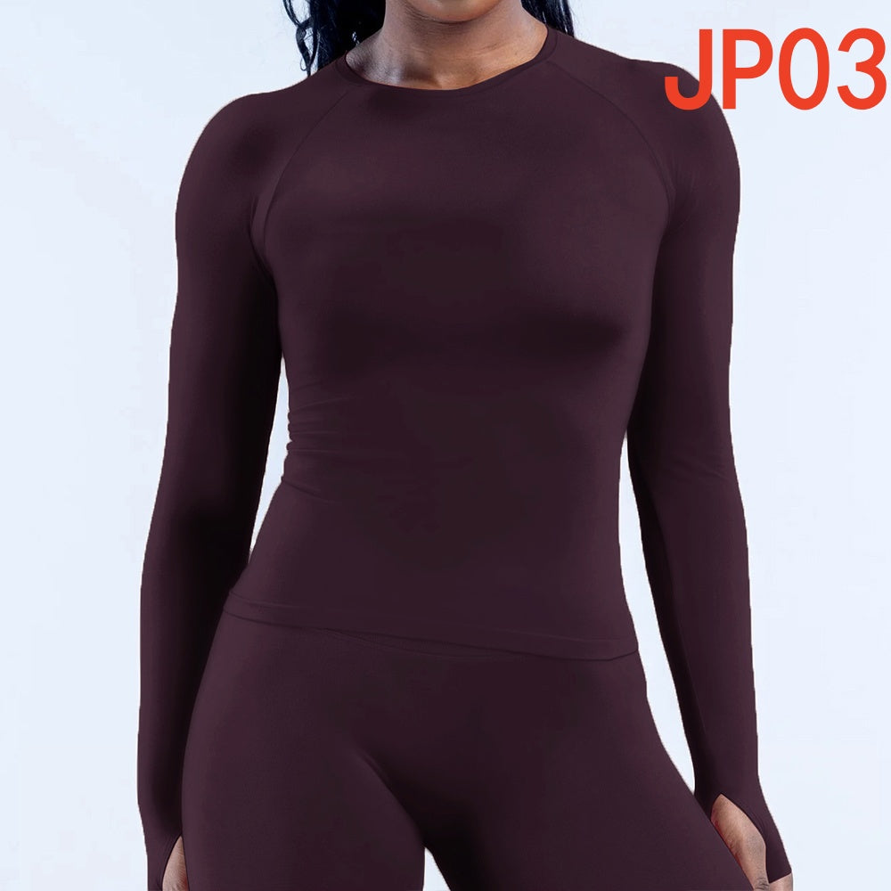 Defy Long Sleeve Top & Shorts 2 Pieces Set