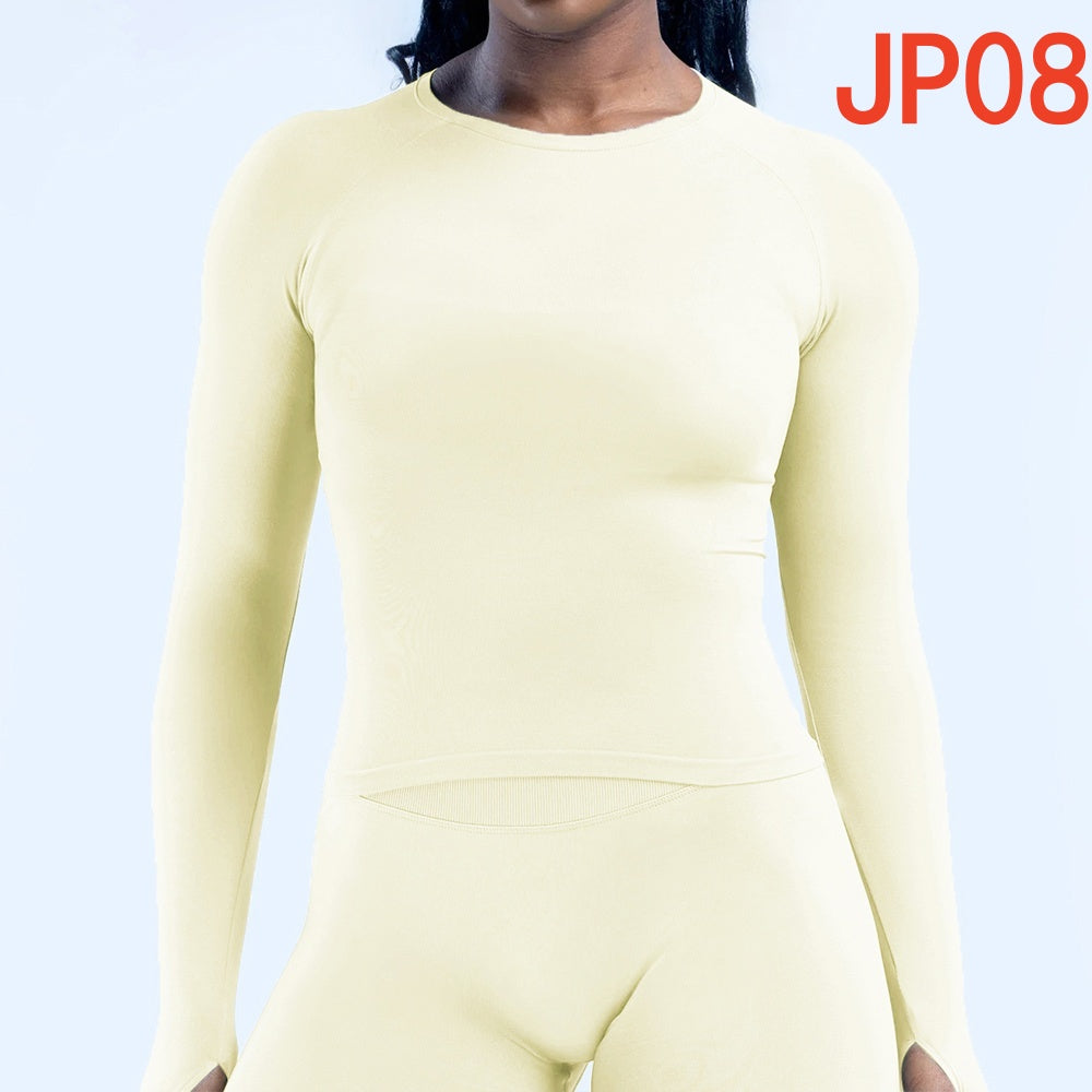 Defy Long Sleeve Top & Shorts 2 Pieces Set