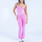 Vision Twist Front Longline Top & Flares 2 Pieces Set